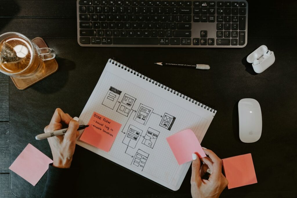 AI content marketing strategy cover illustration
